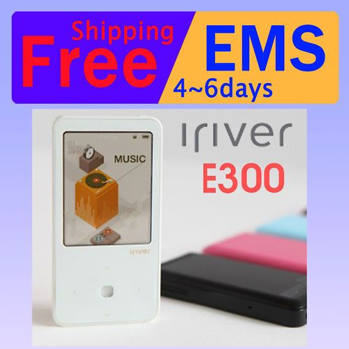 New IRIVER All in One Pragmatic  MP4 Player E300 8GB  