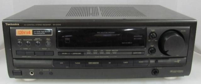 You are viewing a used Technics SA EX510 AV control Stereo Receiver