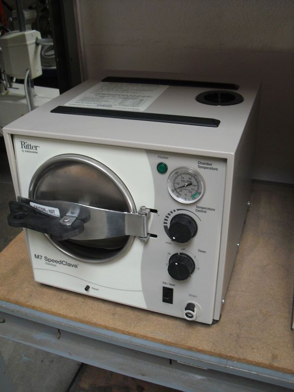 ritter m7 speedclave autoclave/sterilizer  