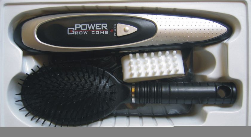 New Power Grow Laser Comb Kit Regrow Hair Loss Therapy Cure  