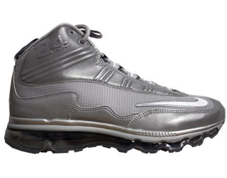 Nike Air Max Jr. Griffey Metallic Silver/White Mens Training Shoes 