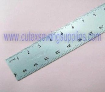 STRAIGHT EDGE ALUMINUM RULER 36 INCHES 36 X 2  