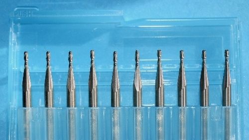 16 2 Flute Square End Carbide Endmills 10 pcs (S2 4)  