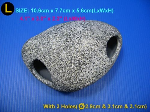 MF Ceramic Aquarium Rock Cave (L) STONES Ornament INB  