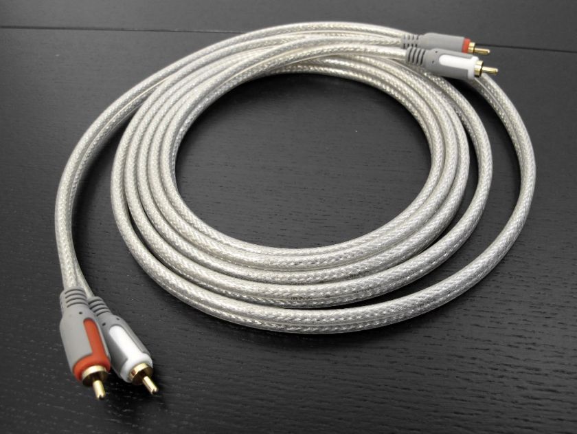 YYW Gold Plated RCA to RCA Hi Fi Audio stereo Cable 3m  