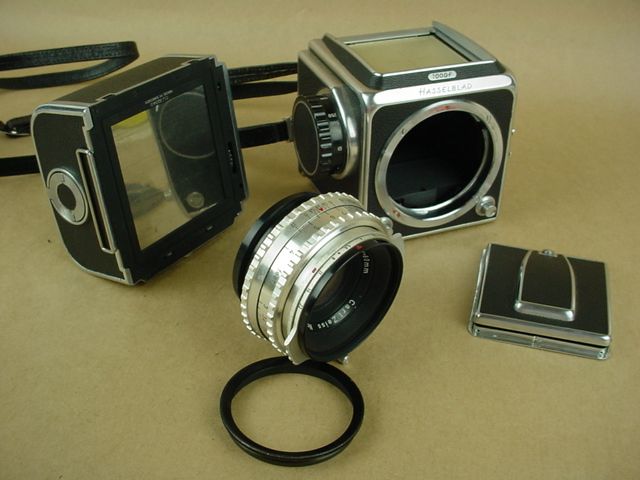 Hasselblad 1000F w/2.8 Zeiss Tessar Beautiful 1950s Vintage 6x6 SLR 