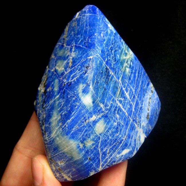 LAPIS LAZULI(LAZURITE) crystal,mineral specimen AZ177  