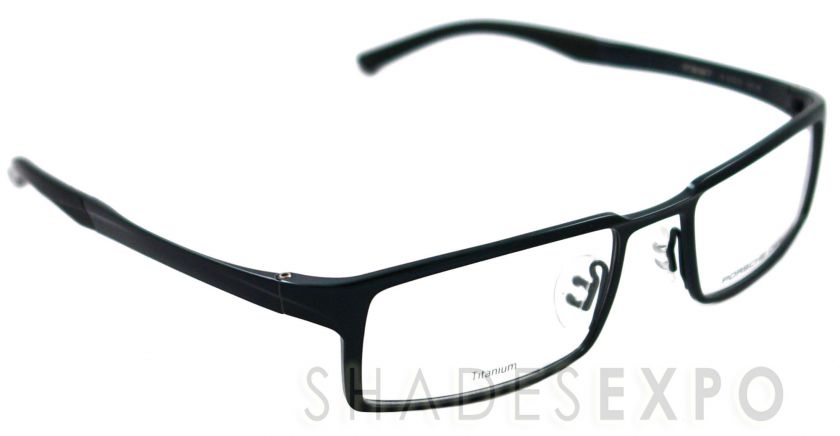 NEW Porsche Eyeglasses P 8167 BLACK B P8167 AUTH  