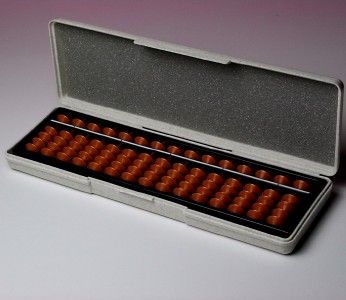 Japanese Abacus SOROBAN 15 digits with Exclusive Case  