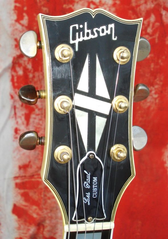 1985 Gibson Les Paul Custom White **Tim Shaw Pickups** (revised 