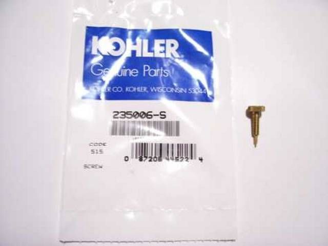 GENUINE KOHLER K SERIES LOW SPEED NEEDLE JET 235006 S  