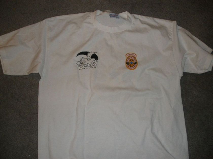 NEWCASTLE BROWN ALE WHITE MENS XL T SHIRT  