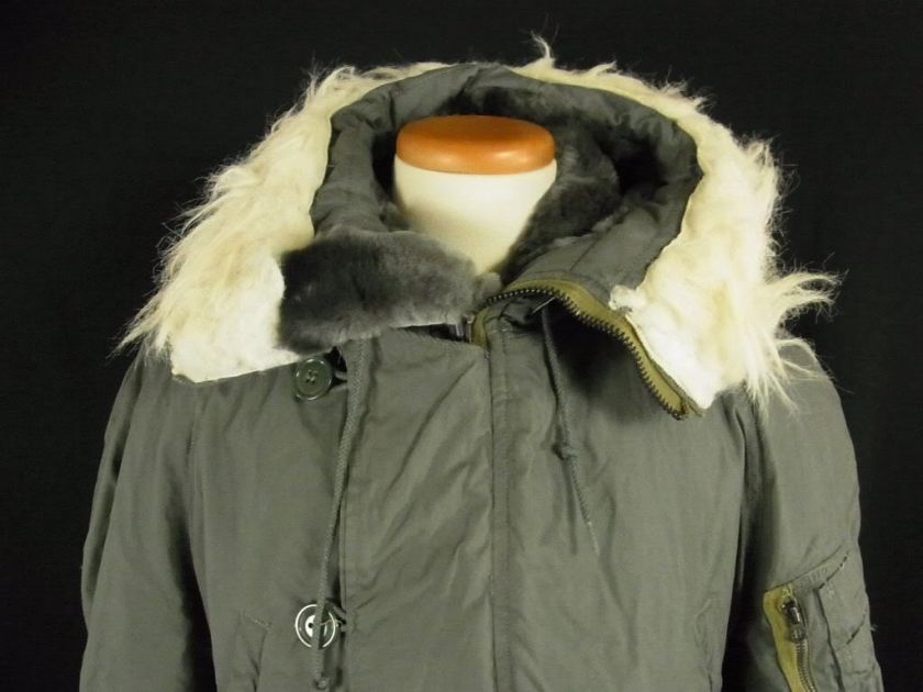 Vintage 1979 Military Flight Parka N 3B Jacket Coat M  