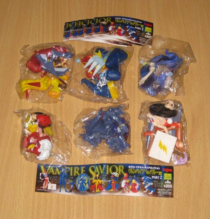 Yujin SR Vampire Savior Part 2 Gashapon Full Set of 6pcs  