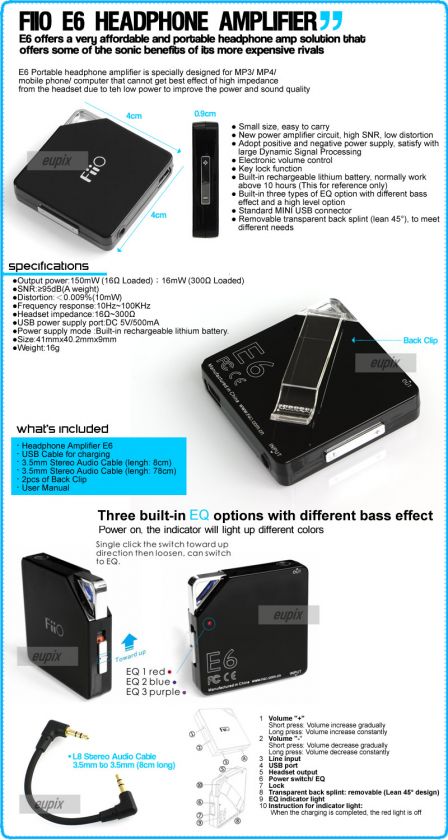 features small size easy to carry new power amplifier circuit high snr 