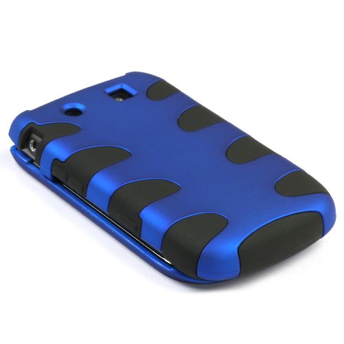   Phone Cover Case FOR Blackberry TORCH 9810 9800 Blue/Black  