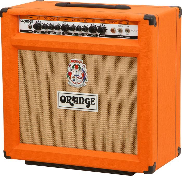 NEW ORANGE ROCKERVERB 50 MKII 50 WATT 1x12 COMBO AMP  