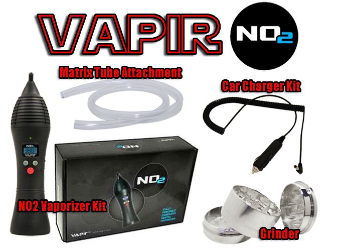 VAPIR NO2 DIGITAL VAPORIZER N02 + WHIP TUBING NO 2 TUBE  