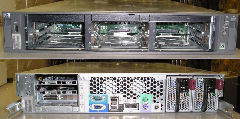 HP Proliant DL385 G4 Dual AMD DC 2.4GHz CPUs 2U Server No Ram No HD 