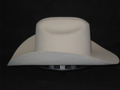 Stetson Lariat Ivory 3X Beaver Fur Felt Cowboy Hat  
