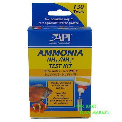 API Ammonia NH3 / NH4+ Test Kit (130 tests) aquarium  