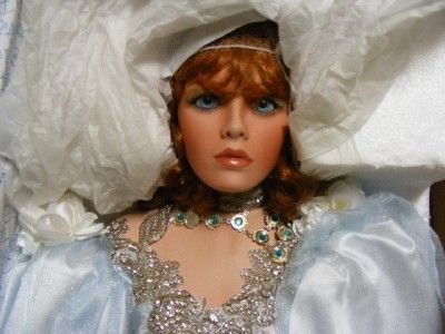 Estate 42 RUSTIE ATLANTIS Numbered Porcelain Doll   Excellent 