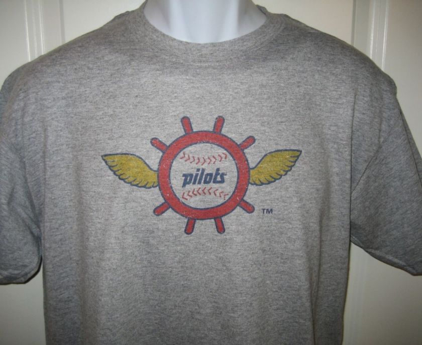 Seattle PILOTS 1969 Throwback Retro Logo T Shirt XXL  