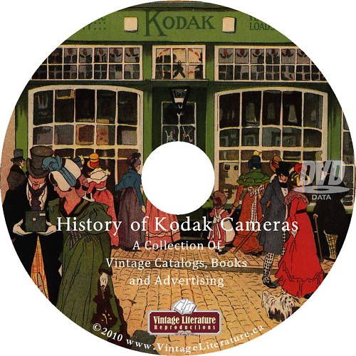 Kodak Cameras   History & Catalogs on DVD  