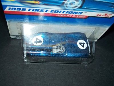 1998 HOT WHEELS 1ST EDITIONS 6/40 JAGUAR D TYPE RARE VARIATION #638 