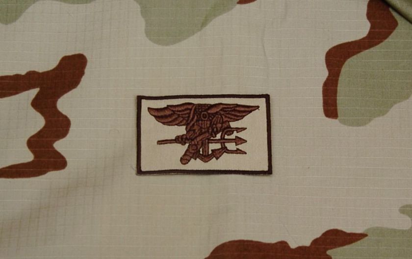 Navy SEAL DEVGRU PATCH   TRIDENT DESERT  