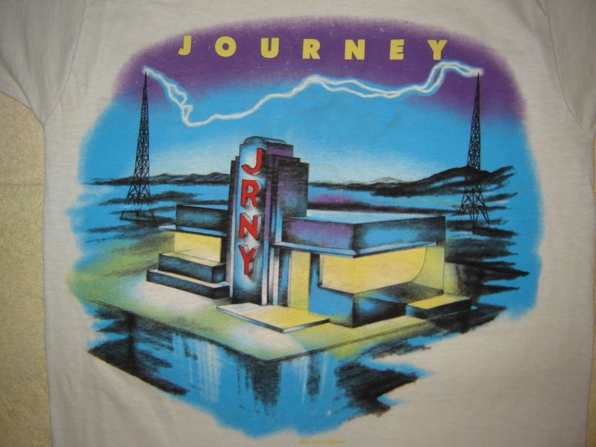 VINTAGE CONCERT T SHIRT JOURNEY 86 NEVER WORN WASHED  