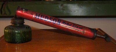 Vintage Hudson Insect Fogger w/ Glass Chamber  