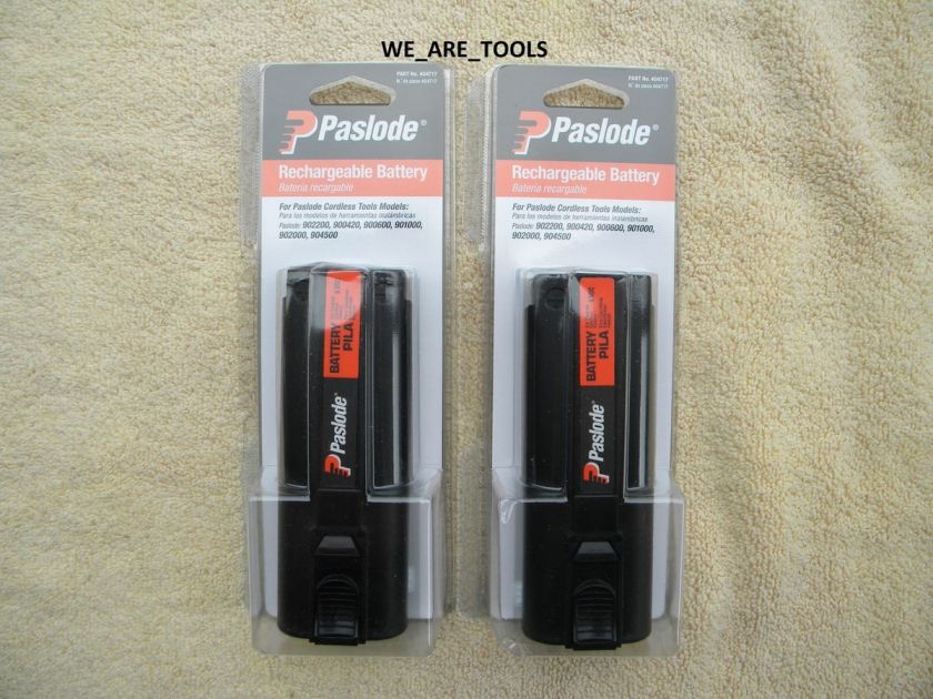 NEW PASLODE BATTERY 404717 FOR FRAMING, FINISH NAILER  