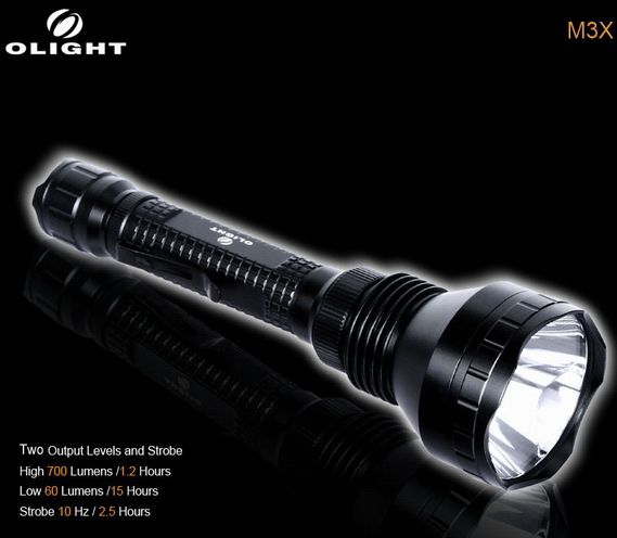 new olight M3X triton 700 Lumen with strobe/new/2011  