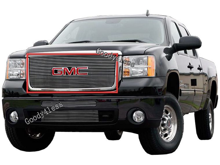 07 08 GMC Sierra 2500/3500 HD Billet Grille Grill 09  