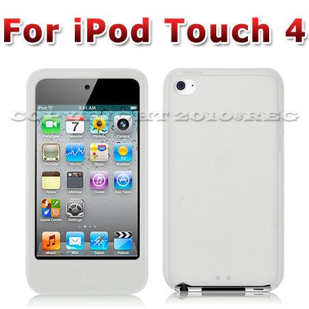   CASE SKIN SLEEVE+DOCK COVER FOR APPLE IPOD TOUCH 4TH GEN 4G  