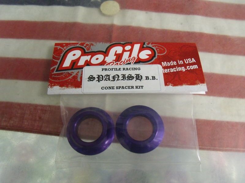 PROFILE RACING AMERICAN/MID PURPLE CONE WASHERS  