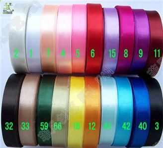 13mm satin ribbon lot wholesale bow 1 roll/100Yard  