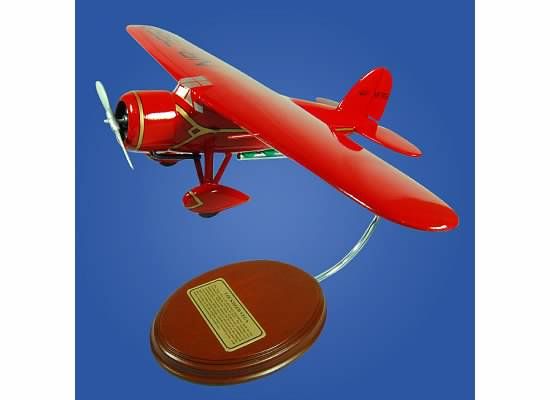 LOCKHEED VEGA QUALITY DESKTOP WOOD AIRCRAFT MODEL PERFECT GIFT 