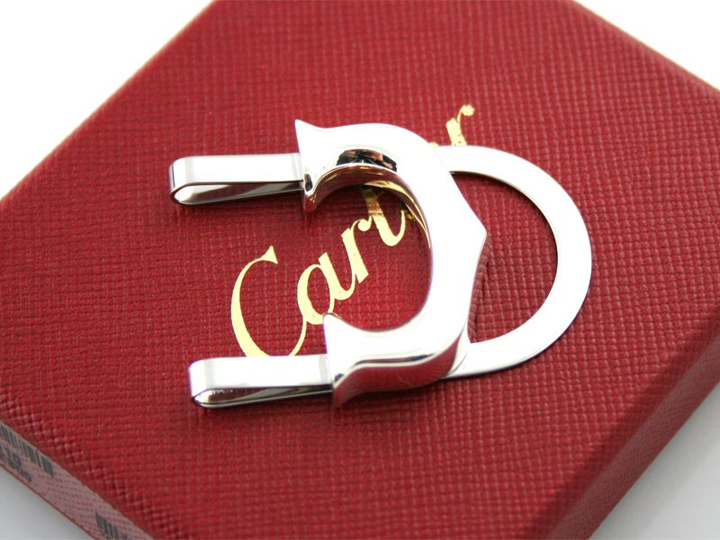 Cartier C Shaped Decor Money Clip  