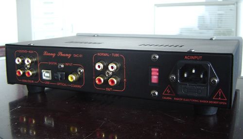 DAC w/Tube & OP Amp output Preamp and Headphone Amp  