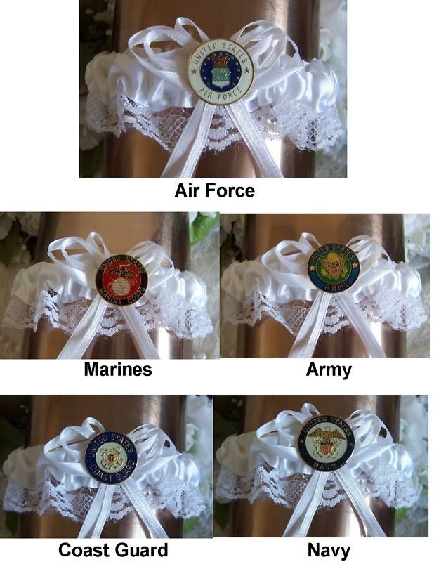 Military US GARTER Bridal garder  