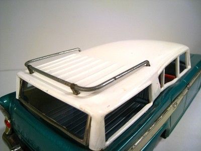   Tin Friction 1959 Rambler Station Wagon & Shasta Travel Trailer 22.5