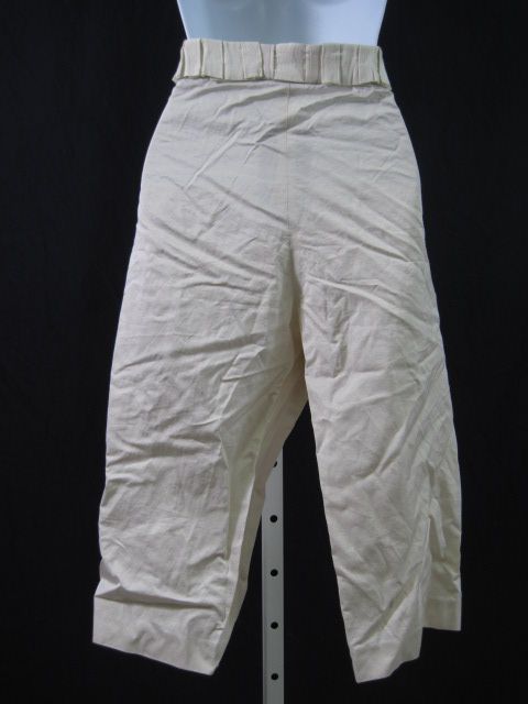 NWT PORTS 1961 Ivory Cropped Pants Capris Sz 4 $475  