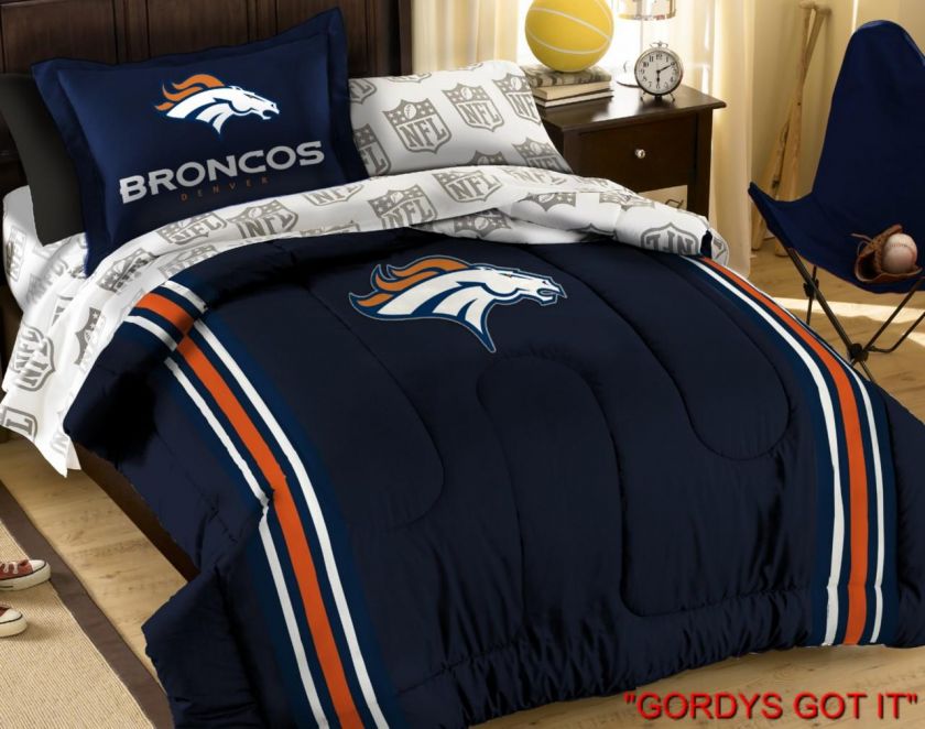 NFL TWIN COMFORTER BED SET 5 PIECE **MORE TEAMS** SAVE  