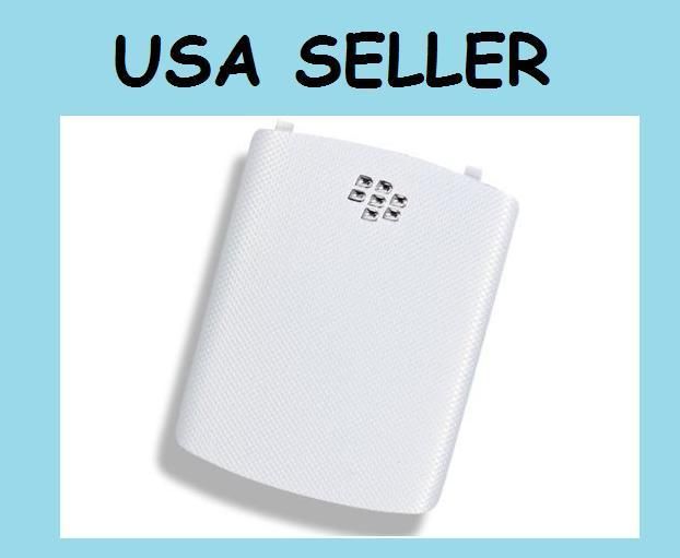 WHITE Blackberry Curve 9330 Battery Door Back Cover OEM  