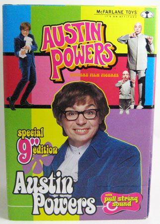 AUSTIN POWERS DR EVIL Talking Pull String Figure Lot 2  