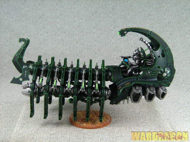 25mm Warhammer 40K WDS painted Necrons Doomsday Ark v65  