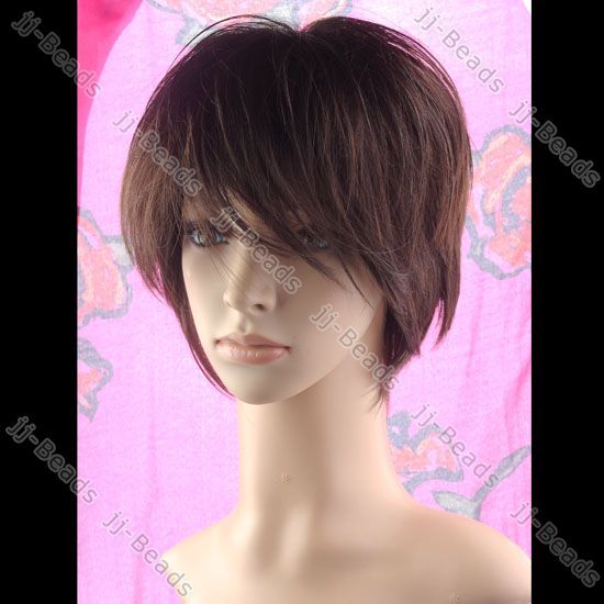 1P Short BOB Women / Men Unisex Wigs Periwig Hairpiece Cosplay Party 