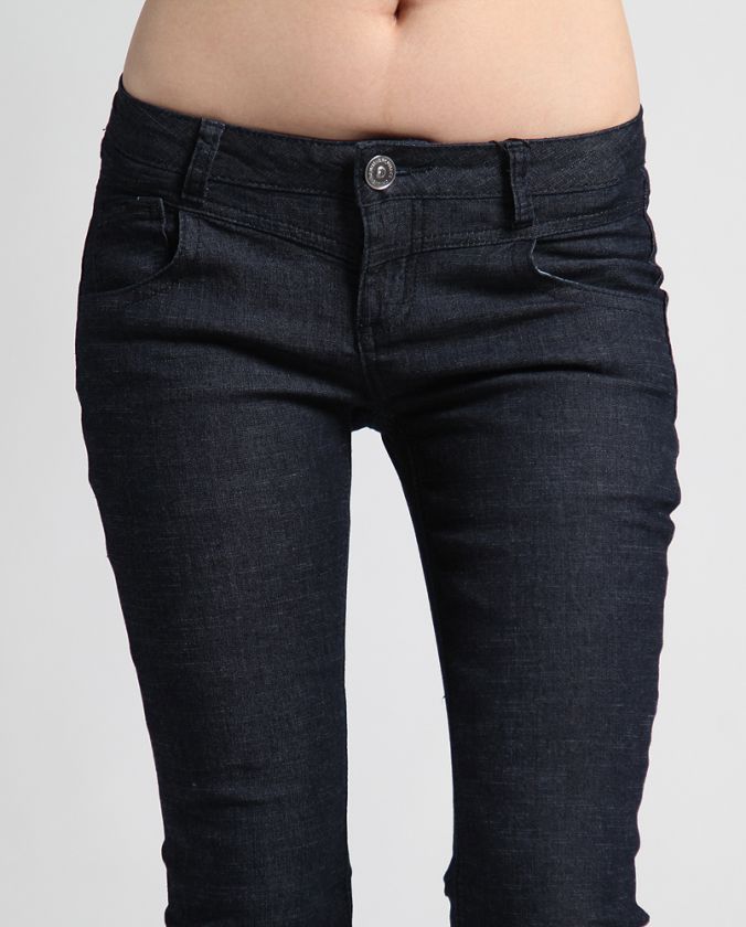   YOKE STRETCH SKINNY JEANS Day To Night Sleek INDIGO DENIM  